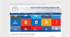 Desktop Screenshot of formation-webdesign.be